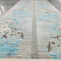 Moquette de luxe en nylon imprimée en 3D pour salle de banquet, hôtel 5 étoiles, hall d'entrée, mur, chambre, tapis royal Axminster, casino commercial, résistant au feu