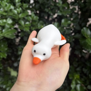 ลูกบอลบีบแก้เครียดรูปเป็ดเหลืองห่านขาวสุดฮิต ขายส่ง - Product Image 5