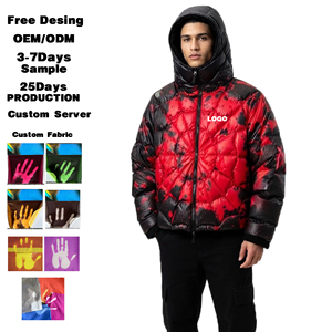 Chaqueta Personalizada para Hombre con Cambio de Color por Calor, Impermeable, Cortavientos, Tejido Técnico, con Capucha, Cambia de Color con la Temperatura - Product Image 1