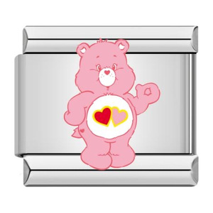 Care <b>Bears</b> Charm Bracelet Set 18K Gold Plated Titanium Steel DIY Modular For Children Gift - Product Image 3