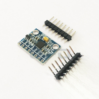Módulo de Sensor de 1/2 "MPU6050, Placa de Desarrollo con Giroscopio de Aceleración Triaxial de 3 Ejes, 6DOF, 2 Unidades