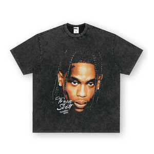 Nouveau T-shirt basique homme 2025 transfrontalier à col ras du cou, coupe régulière, imprimé numérique, respirant, manches courtes - Product Image 4