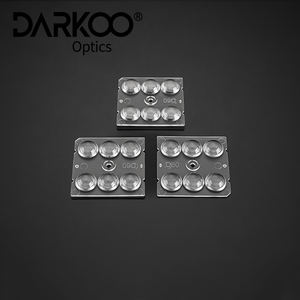 가로등 3535/5050 LED IP65 방수 효율을 극대화하기 위한 가로등 올인원 광학 키트 50x50mm 비대칭 렌즈 판매 - Product Image 3