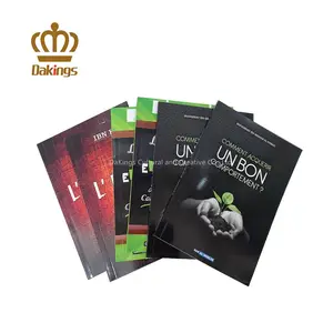 Customized children Eco-friendly Paperback Brochure Printing Softcover Printed Books From Indian magazine pouch