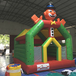 Château gonflable commercial populaire pour enfants, Moon Walk vert, 6x6x5m, garantie 3 ans, 5 ans et plus - Product Image 2