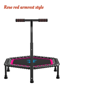 Gymnaste <span class=keywords><strong>Saut</strong></span> à l'élastique simple Fitness Mini Trampoline Rebondeur Intérieur Adultes Sécurité Rond <span class=keywords><strong>Saut</strong></span> Lit Fitness Trampoline - Product Image 3