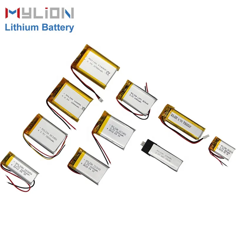 3.7v 351730 130mAh लाइपो सेल 402025 150mAh 170mAh लिथियम पॉलिमर बैटरी 7.4v 11.1v IoT डिवाइस के लिए रिचार्जेबल बैटरी पैक