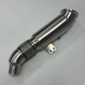 B58 Downpipe 5 Inch Stainless Steel Exhaust Pipe for BMW F30 3401 F32 4401 B58 Downspout - Product Image 4