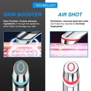 Meditube ringan dan desain portabel perawatan jerawat lampu LED merah biru peralatan terapi pemulihan kulit untuk semua jenis kulit