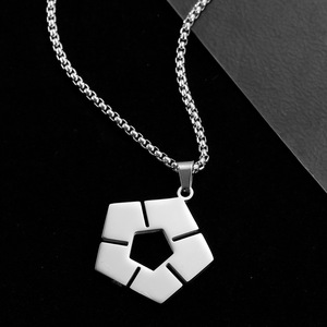 Joyería Conmemorativa para Fans, Regalos para Hombres y Mujeres, Accesorios, Colgante, Cantante, Rapero, Letra, Nombre, Cadena, Collar - Product Image 3