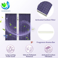 Filtre d'habitacle parfumé à la lavande OE 87139-0N010, filtre HEPA à charbon actif pour climatiseur de voiture Toyota 2012, filtre anti-odeurs PM2.5