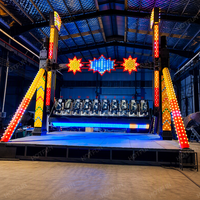 Atracción Top Spin Ride Crazy Space Travel Thrill, Equipo de Parque de Diversiones al Aire Libre con Certificación CE