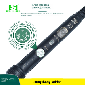 Led 80 Wát kỹ thuật số điện hàn sắt thiết lập có thể điều chỉnh nhiệt độ chính xác gốm lõi Dao/lời khuyên thẳng bút chì Grip 1-năm - Product Image 3