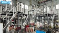 Machine d'extrusion de film plastique PE HDPE LDPE à haut rendement, machine de soufflage de film PE, machine de fabrication de sacs en plastique, ligne de production