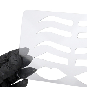 Mẫu Vẽ Lông Mày Microblading Khuôn Tô Định Hình Hình Lông Mày Môi Dùng Để Tập Luyện Và Lớp Học Microblading - Product Image 3