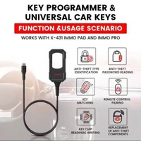 Launch X431 Key Programmer with 4 Universal Remote and 1 Super Chip X431 IMMO Elite IMMO Plus PAD V PAD VII Pro3 APEX Pro Elite