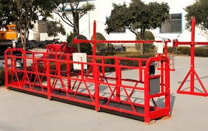 Modern endüstriyel alüminyum ZLP800 çalışma platformu elektrikli askıya hava iş kaldırma asılı sepet inşaat iskele - Product Image 5