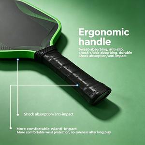 ชุดอุปกรณ์ปิคเคิลบอลขั้นสูง Nomex Core สำหรับผู้สูงอายุ น้ำหนักเบา พร้อมด้ามจับแบบนุ่ม ประกอบด้วยไม้ปิงปองครบชุด 2 อัน - Product Image 2