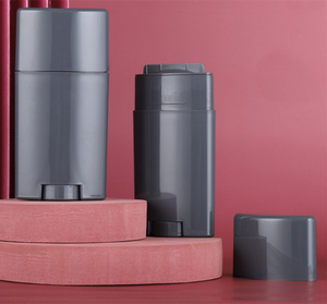 Contenitori Vuoti per Deodorante Stick Ovali in PP da 50g/75g, Neri, con Apertura Facile, Modello GC014 - Product Image 4