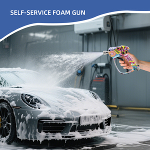 快速连接洗车枪高压泡沫喷射水枪带配件，用于汽车清洁 - Product Image 4