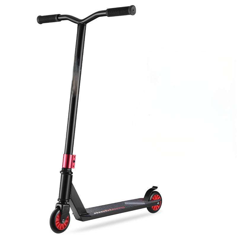 Poteau Y noir et rouge