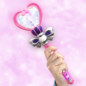 Bacchette LED Luminose a Forma di Cuore, Bastoncini Luminosi Rosa Lampeggianti per Eventi e Feste, Bacchette Magiche LED da 13'' con Suono - Product Image 4