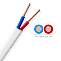 Kico Zweikern-Bvvb-Flachkabel 2*2,5mm PVC-Isoliertes Kupfer-Aluminium-Litzenkabel Flexibel 300/500V Hochresistentes Elektrokabel
