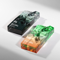 Trophée en cristal personnalisable, style croix, écologique, brillant, médaille commémorative de marque, design élégant haut de gamme pour les entreprises