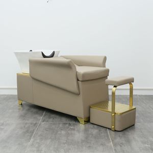 Fauteuil de lavage moderne pour salon de coiffure, lit de spa capillaire sans plomberie, lit de massage Headspa, chaise de lavage au design moderne - Product Image 6