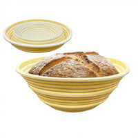 Panier de Fermentation Pliable en Silicone Résistant, Résistant au Four, pour la Pâte à Cuisson