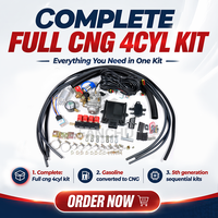 مجموعات تحويل السيارات إلى الغاز الطبيعي المضغوط CNG GNV ذات 4 أسطوانات، نظام الجيل الخامس للحقن المتسلسل، مجموعات حقن الغاز الطبيعي المضغوط CNG مباشرة في الأسطوانة