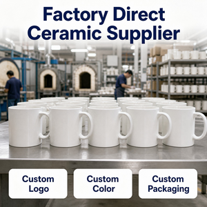 Custom Sublimation Coated Tea Coffee <strong>Mugs</strong> for Wholesale Blank Ceramic Best Factory Supply <strong>Plain</strong> <strong>White</strong> Customized CLASSIC 350ml - Product Image 4