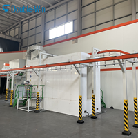 Four de cuisson intelligent à fonctionnement synchronisé pour ligne de production de peinture en poudre, pompe pour finition des surfaces métalliques d'ascenseurs