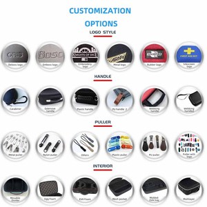 <span class=keywords><strong>Yo</strong></span>-<span class=keywords><strong>Yo</strong></span> Collector Étui de voyage Coque rigide de protection EVA avec insert en mousse souple pour 6 8 12 <span class=keywords><strong>Yo</strong></span>-Yos - Product Image 6