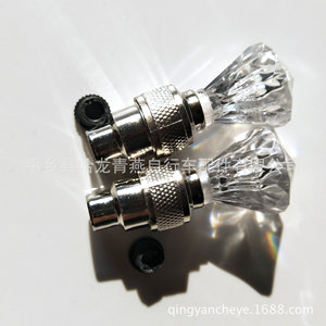 Luces de válvula de diamante para bicicleta, siete colores, 4 modos, luz de rueda impermeable IPX4 - Product Image 2