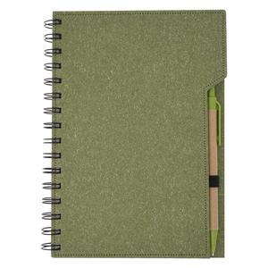 New Arrival Customized Portable A5 Spiral Bound Journal Notebook Eco Recycled Cardboard Hard Sticky Notes Flags Office <b>Notepad</b> - Product Image 2