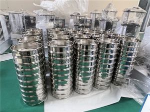 Agitador de tamices de laboratorio de 12 pulgadas para análisis, tamices de prueba de 1 a 8 capas - Product Image 6