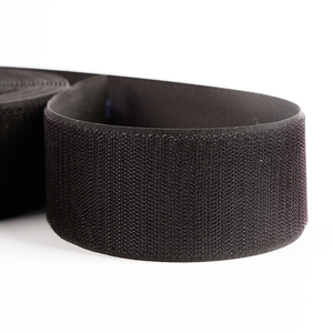 12.5Mm Hitam Putih Reusable Nilon Tali Pengencang <span class=keywords><strong>Hook</strong></span> dan <span class=keywords><strong>Loop</strong></span> Tape untuk Pakaian - Product Image 2