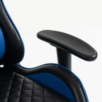 Chaise de jeu ergonomique robuste en cuir PU avec repose-pieds, appui-tête, rotation à 360 degrés, cadre en acier renforcé, vente en gros OEM