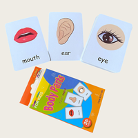 Jeux de cartes flash éducatives en papier écologiques durables personnalisés OEM pour les enfants et la famille
