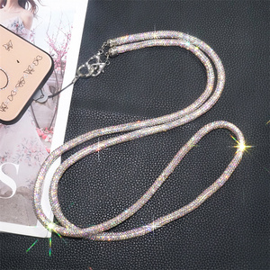 สายคล้องโทรศัพท์มือถือแบบยาวประดับเพชรเทียมอเนกประสงค์สำหรับโทรศัพท์มือถือทุกรุ่นและอุปกรณ์เสริม - Product Image 4