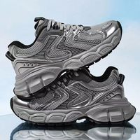 Nouvelles Chaussures de Sport Décontractées Polyvalentes Trois Couleurs 2026 pour Hommes – Chaussures Respirantes en Maille Style Papa