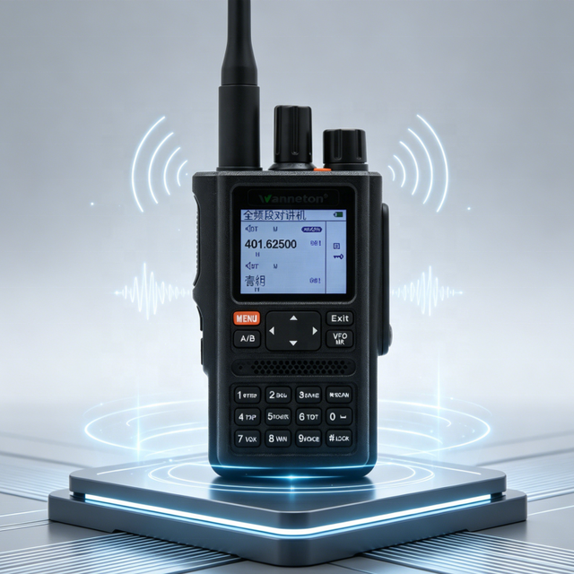 Wanneton UV8F Wireless Intercom Mobile 2 Way Radio Communications Portable Walkie Talkie HF Transceiver