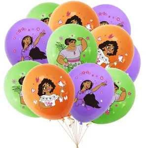 Encanto Madrigal Familie Ballonnen Feestartikelen 24 Pcs Magic Huis Verjaardag Isabella Latex Ballonnen Decoraties Levert