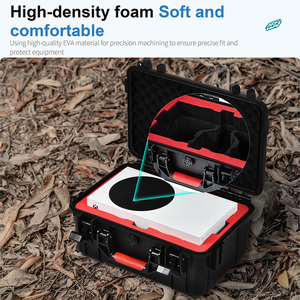 Универсальный защитный чехол для <span class=keywords><strong>Xbox</strong></span> Series S |   Водонепроницаемый и ударопрочный (IP67) |   Держатель для консоли, 2 геймпадов, кабелей и игр - Product Image 4