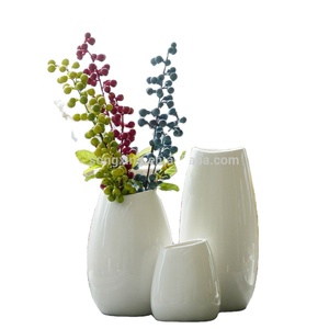 Best Selling Modern Ceramic <strong>Vases</strong> <strong>3</strong> <strong>Sets</strong> Wholesale Customizable Size and Shape for Tabletop Use - Product Image 1