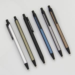Bolígrafo Metálico con Clic y Logotipo Personalizado para Promociones de Hoteles y Empresas - Product Image 3