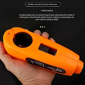 Verrou de frein antivol robuste CB pour vélos, scooters, motos - Conception durable en ABS, facile à transporter, modèle Y853696669473 - Product Image 4
