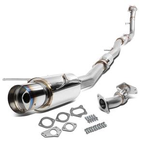 Kit d'échappement turbo catback 3 pouces avec embout <span class=keywords><strong>de</strong></span> 4,5 pouces et tuyau <span class=keywords><strong>de</strong></span> descente pour Subaru WRX STI GD EJ205 02-06 – Vente en gros - Product Image 4