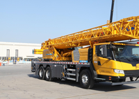 Grue de chantier hydraulique XCT35 de 35 tonnes avec flèche longue portée et capacité de levage supérieure pour les projets de construction lourde